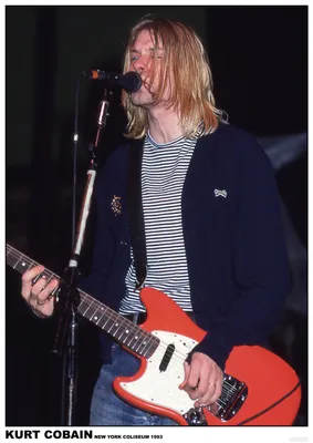 Immagine prodotto di Kurt Cobain - New York Coliseum, 1993 - Locandina/Poster - 59x84 cm