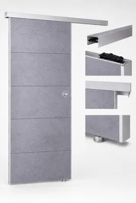 Productafbeelding van Schuifdeur van beton voor buitengebruik