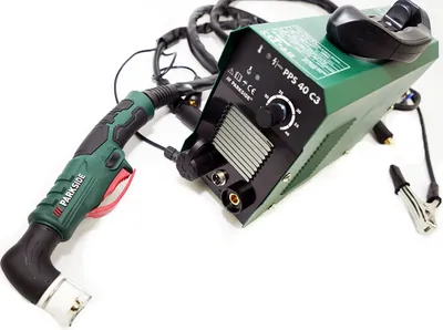 Produktbild von Parkside Plasmaschneider PPS 40 C3, 15 bis 40 A, 0,1-12 mm Plasma Schneider