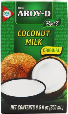 Produktbild von AROY-D Kokosmilch 250ml | Kokosnussmilch | Cocosmilch | Coconut Milk