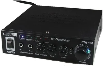 Produktbild von CHILITEC CTA-100 Stereo-Verstärker, 100 Watt RMS, USB