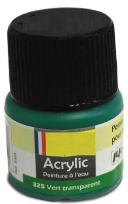 Image de Heller - vert transparent - n°325 - peinture pour maquette