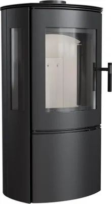 Produktbild von Kaminofen aus Stahl KRATKI FALCON VIEW Ø 150 10 kW mit Türfeder