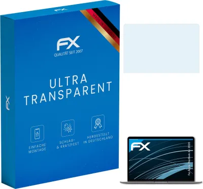 Produktbild von atFoliX 4061186049029, Laptop Bildschirmschutz, Transparent, Apple, MacBook Air 2020, Klare Bildschirmschutzfolie, Kratzresistent