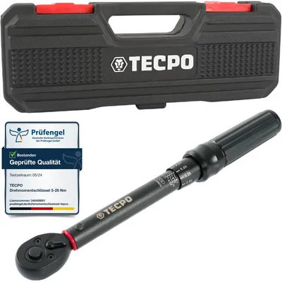 Produktbild von TECPO Drehmomentschlüssel 1/4" 5-25 Nm