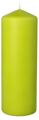 Produktbild von Stumpenkerze Ø 70 mm · 200 mm kiwi