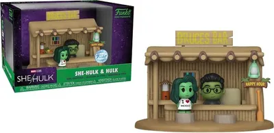 Immagine prodotto di Funko She-Hulk POP! Mini Moment Vinyl Figure Bar Scene 9 cm FK66875