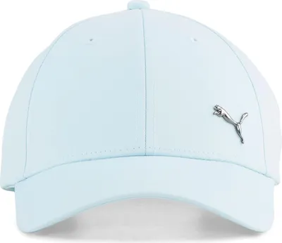 Produktbild von PUMA Ess Metal Puma Cat BB Cap Jr Fresh Water hellblau