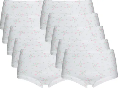 Produktbild von Con-ta Damen-Taillenslip 10er-Pack weiß 40