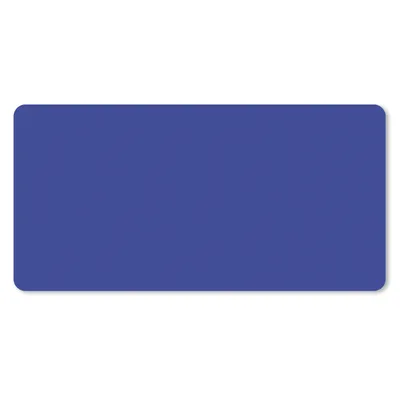 Produktbild von MuchoWow® Schreibtischunterlage Blau - Einfarbig - Dunkelblau 80x40 cm - XXL Mauspad - Gaming Mauspad