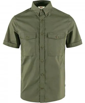 Produktbild von Fjällräven Övik Air Stretch SS Shirt M Herren (Laurel Green) Größe L