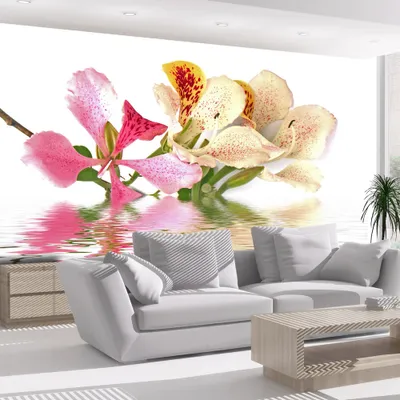 Produktbild von Basera Fototapete Orchideenmotiv 100406-53, Vliestapete, 300x231 cm