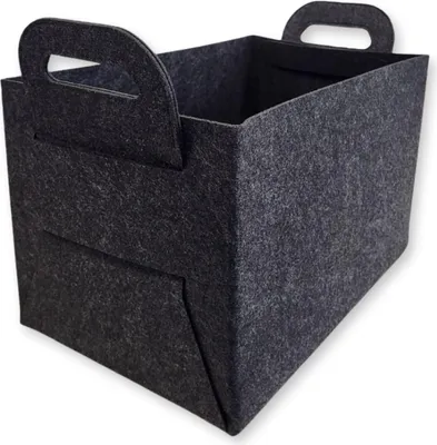 Produktbild von Flexible multifunktionale Tasche - nachhaltig - 1 Stück - aus Filz - 44x31x29 cm