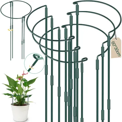 Immagine prodotto di Set di 6 supporti a semicerchio per piante da giardino