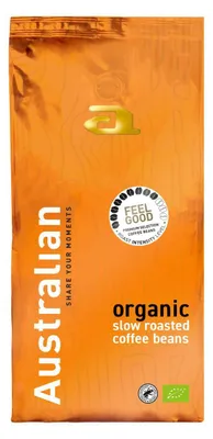 Obrázok produktu pre Austrálske zrnká kávy Koffie Pomalé praženie na dobrý pocit 1000 g prémiových kávových zŕn