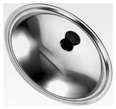 Produktbild von Edelstahl-Topfdeckel für Kochtöpfe und Pfannen, 24 cm