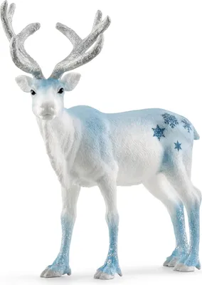 Image de Un renne de Noël glacé