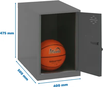 Immagine prodotto di Armadietto Simonrack SIMONLOCKER DISM antracite 8425437117664, 1 armadietto 40,0 x 50,0 x 47,5 cm