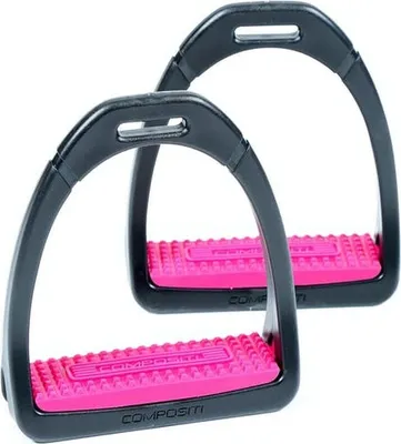 Image de Compositi - Etriers pour enfants Premium Profile ER711 (taille unique) (Framboise)