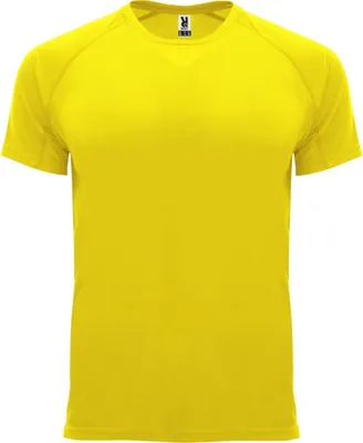 Produktbild von Roly - "Bahrain" T-Shirt für Herren - Sport kurzärmlig PF4339 (3XL) (Gelb)