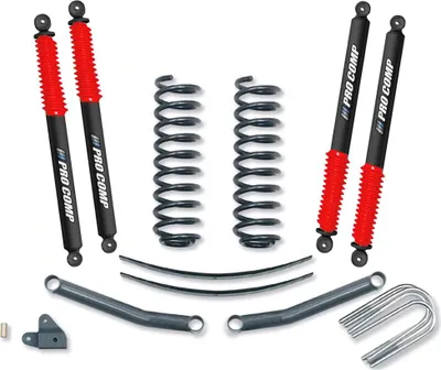 Obrázok produktu pre Kompletné odpruženie +3'' = 75 mm s tlmičom ProComp Jeep Cherokee XJ 84-01