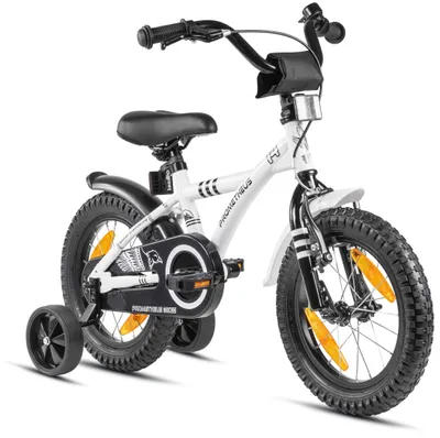 Produktbild von Kinderfahrrad 14 Zoll - Fahrrad für Jungen/Mädchen - Mit Stützrädern - Rücktrittbremse