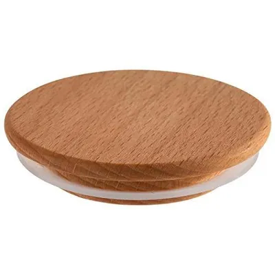 Produktbild von APS Deckel für Weck-Gläser Buchenholz 12er Set
