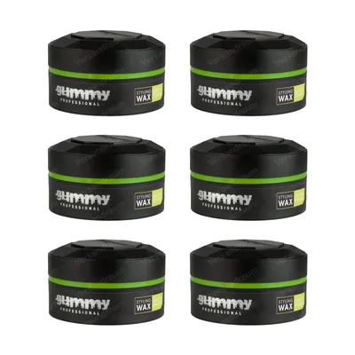 Produktbild von 6x FONEX Gummy Styling Wax Matte Finish 150 ML