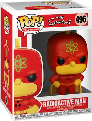 Produktbild von The Simpsons - Radioactive Man 496 - Funko Pop! - Vinyl Figur