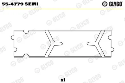 Produktbild von GLYCO Pleuelbuchse 55-4779 SEMI für FIAT GRANDE PUNTO (199) 22,1mm
