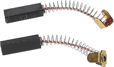 Produktbild von vhbw 2x Kohlebürste 4 x 5 x 16 mm kompatibel mit Pfaff 230, 260, 807, 297, 296, 295, 362, 800, 262, 294, 330, 285, 332, 284, 360 Nähmaschine + Feder