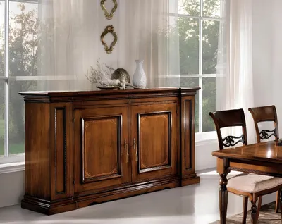Image de Commode Buffet Sideboard Marron Sideboards Bois massif Armoire Meubles Commodes