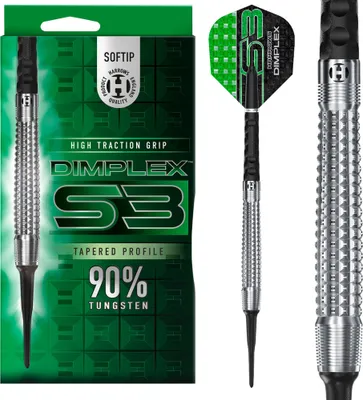 Produktbild von Harrows Dimplex S3 Tapered 90% Softdarts