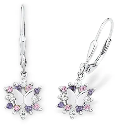 Produktbild von Prinzessin Lillifee Kinder Ohrringe Silber Schmetterling PLFS/80 - 9245703