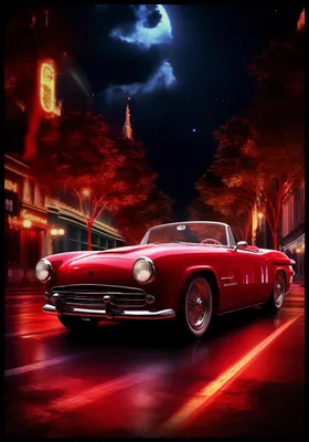 Produktbild von Plakat 68x98cm Automobil Schreie