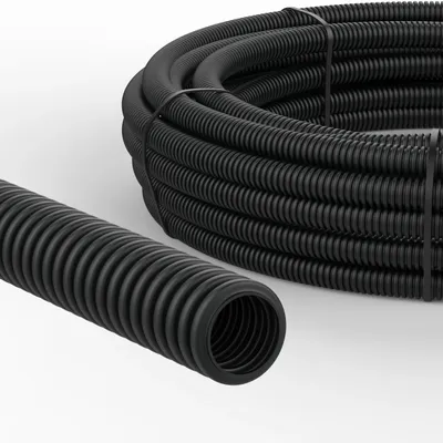Produktbild von Wellrohr PP ungeschlitzt 10 mm - 25m UV-beständiges Schutzrohr für Kfz & Solar