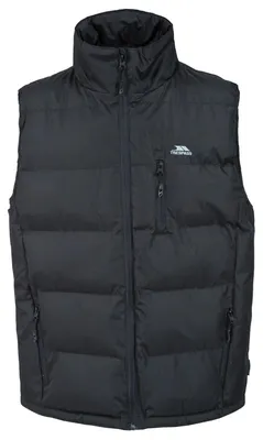 Produktbild von Trespass Herren Gepolsterte Warme Weste Clasp, Black, L, MAJKGIK10003_BLKL