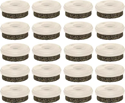 Produktbild von Wagner QuickClick Einsatz Möbelgleiter NATURAL zum Eindrücken ø 30 mm, Kunststoff natur Inhalt: 20 Stück