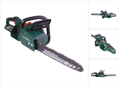 Image de Metabo MS 36-18 LTX BL 40 Trononneuse d'elagage sans fil 36 V ( 2x 18 V ) 40 cm 22 m/s ( 601613850 ) Brushless Solo - sans batterie, sans chargeur de batterie