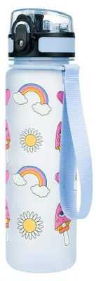 Produktbild von BAAGL Tritan Trinkflasche Hippie, 500 ml