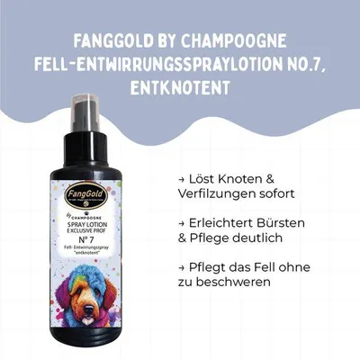 Produktbild von FangGold by CHAMPOOGNE Fell-Entwirrungsspraylotion No.7, entknotent