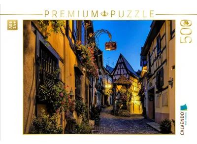 Produktbild von CALVENDO Puzzle Eguisheim | 500 Teile Lege-Größe 48 × 36 cm Foto-Puzzle für Erwachsene