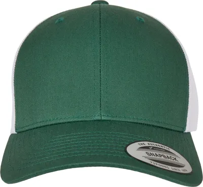 Productafbeelding van Urban Classics 2-kleurige truckerpet, retrostijl, groen. Mannenmodel, groen, one size