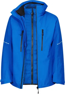 Produktbild von Regatta Professional TRA156 | Herren Jacke, X-Pro Evader III 3in1 Jacket, wasserdicht - Farbe: Oxford Blue/Black - Größe: M