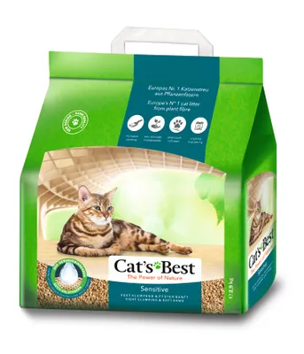 Obrázok produktu pre CAT’S BEST Sensitive, granuly, 2,9 kg, 8 L