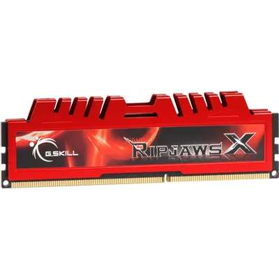 Produktbild von G.Skill 8GB DDR3-1600 CL10 RipjawsX, 8 GB, 1 x 8 GB, DDR3, 1600 MHz, 240-pin DIMM