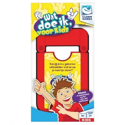Produktbild von Clown Games Was Mache Ich Kinder, Kartenspiel, Matching, 6 Jahr(e)