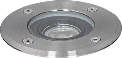 Produktbild von Moderner Außen Bodenstrahler aus Stahl 35 mm Verstellbar IP65 Delux