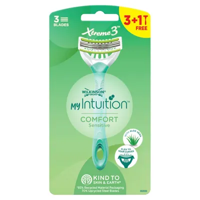 Produktbild von WILKINSON My Xtreme3 Comfort Sensitive Einwegrasierer Frauen 4 Stk.