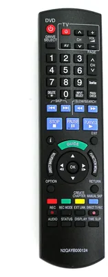 Produktbild von Ersatz Fernbedienung für   Panasonic  DVD Recorder  N2QAYB000129
